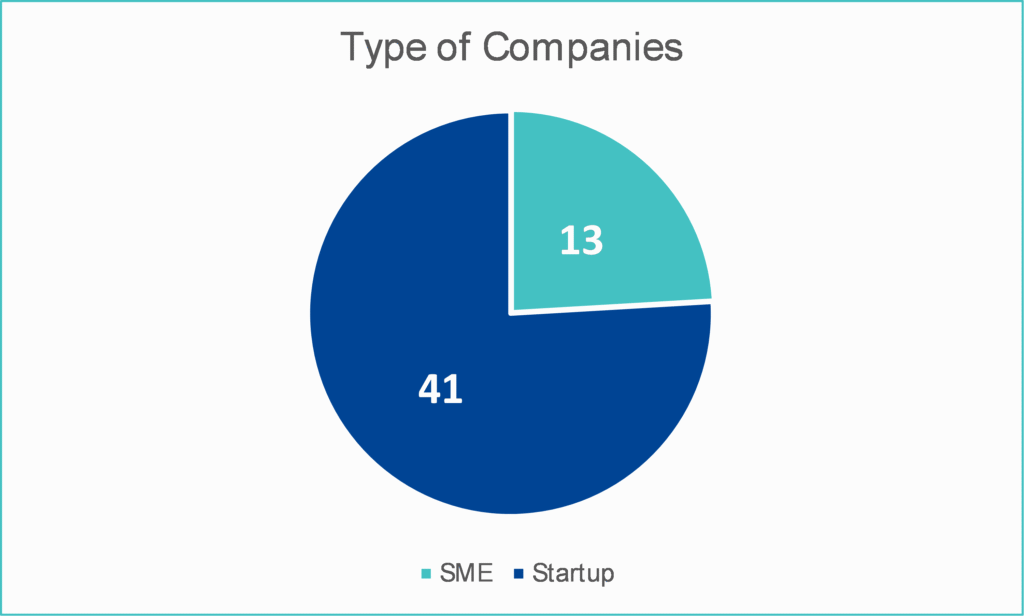 Type of companies